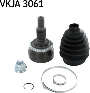 SKF VKJA 3061 - Šarnīru komplekts, Piedziņas vārpsta ps1.lv