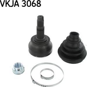 SKF VKJA 3068 - Šarnīru komplekts, Piedziņas vārpsta ps1.lv