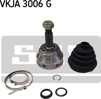 SKF VKJA 3006 G - Šarnīru komplekts, Piedziņas vārpsta ps1.lv