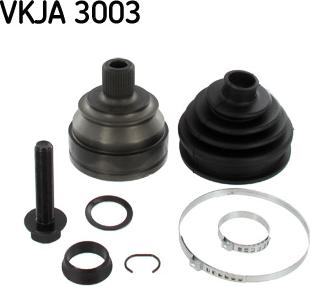 SKF VKJA 3003 - Šarnīru komplekts, Piedziņas vārpsta ps1.lv