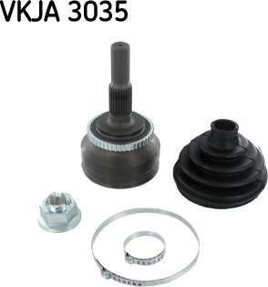 SKF VKJA 3035 - Šarnīru komplekts, Piedziņas vārpsta ps1.lv