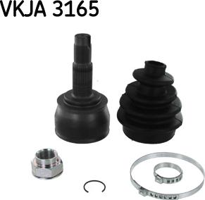 SKF VKJA 3165 - Šarnīru komplekts, Piedziņas vārpsta ps1.lv