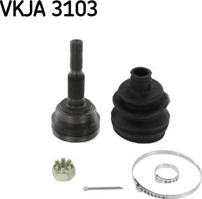 SKF VKJA 3103 - Šarnīru komplekts, Piedziņas vārpsta ps1.lv