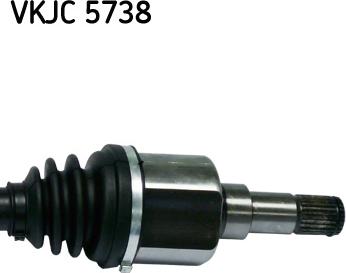 SKF VKJC 5738 - Piedziņas vārpsta ps1.lv