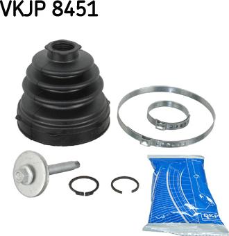 SKF VKJP 8451 - Putekļusargs, Piedziņas vārpsta ps1.lv