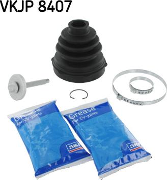 SKF VKJP 8407 - Putekļusargs, Piedziņas vārpsta ps1.lv