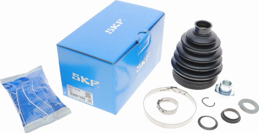 SKF VKJP 3158 - Putekļusargs, Piedziņas vārpsta ps1.lv