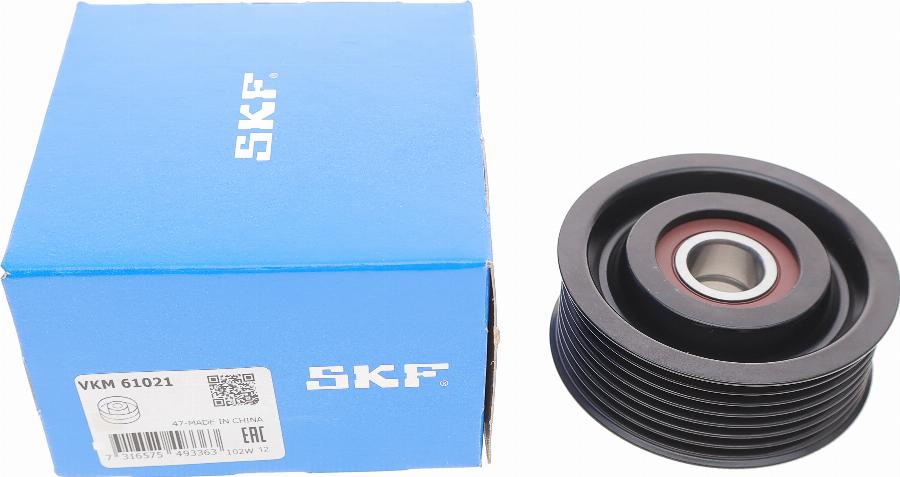 SKF VKM 61021 - Parazīt / Vadrullītis, Ķīļrievu siksna ps1.lv