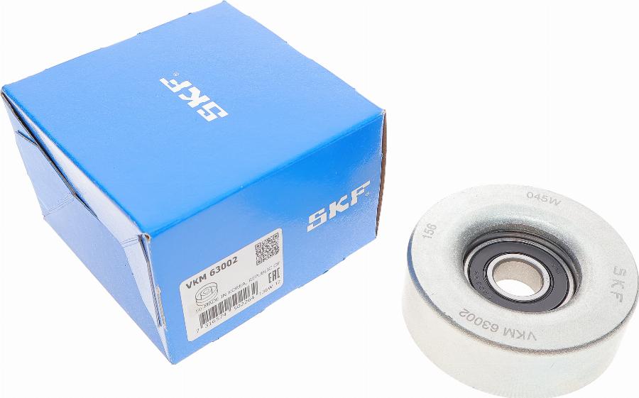 SKF VKM 63002 - Parazīt / Vadrullītis, Ķīļrievu siksna ps1.lv