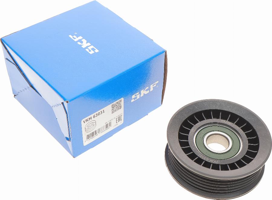 SKF VKM 63031 - Parazīt / Vadrullītis, Ķīļrievu siksna ps1.lv