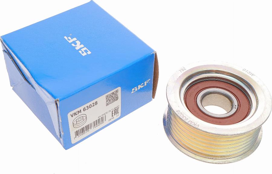 SKF VKM 63028 - Parazīt / Vadrullītis, Ķīļrievu siksna ps1.lv