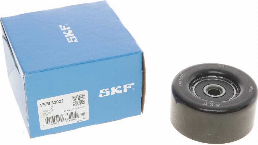 SKF VKM 62022 - Parazīt / Vadrullītis, Ķīļrievu siksna ps1.lv