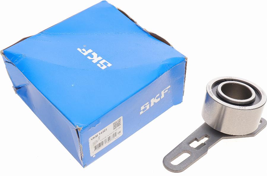 SKF VKM 14301 - Spriegotājrullītis, Gāzu sadales mehānisma piedziņas siksna ps1.lv