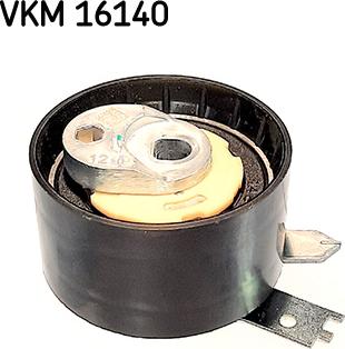 SKF VKM 16140 - Spriegotājrullītis, Gāzu sadales mehānisma piedziņas siksna ps1.lv