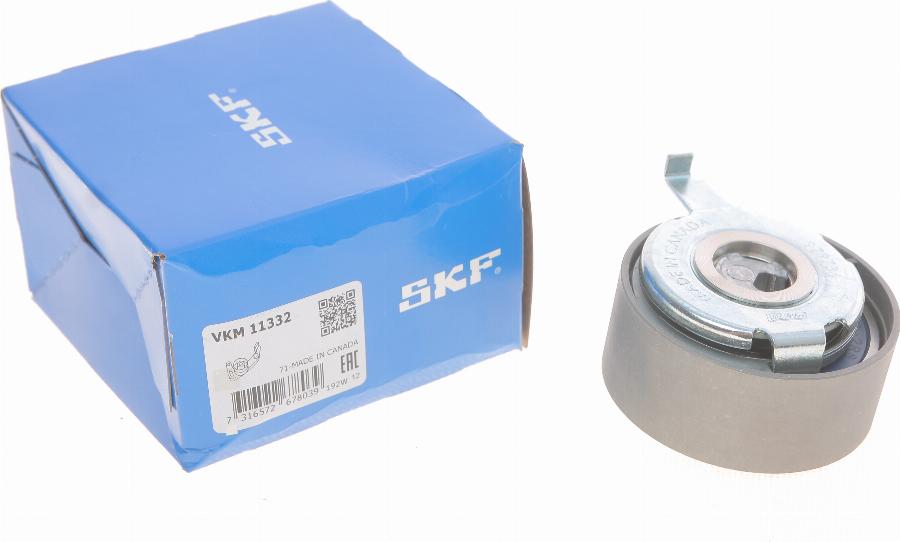 SKF VKM 11332 - Spriegotājrullītis, Gāzu sadales mehānisma piedziņas siksna ps1.lv