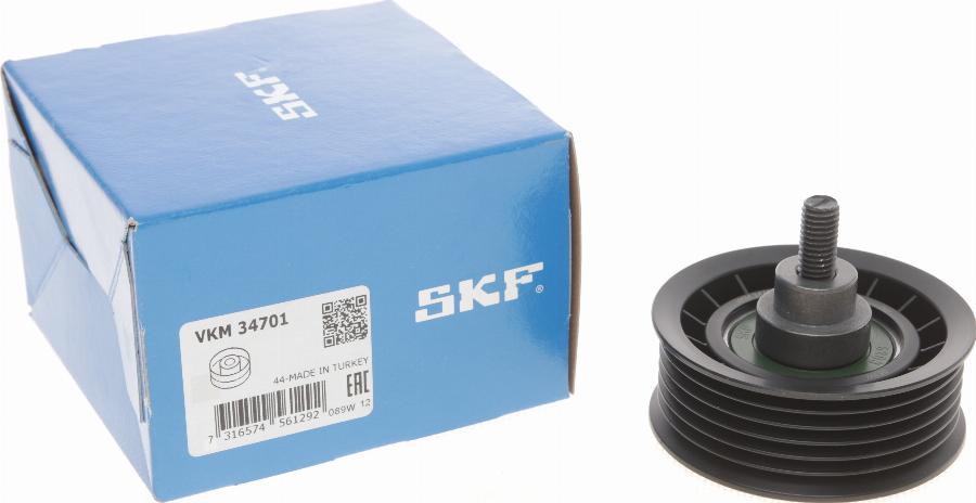 SKF VKM 34701 - Parazīt / Vadrullītis, Ķīļrievu siksna ps1.lv