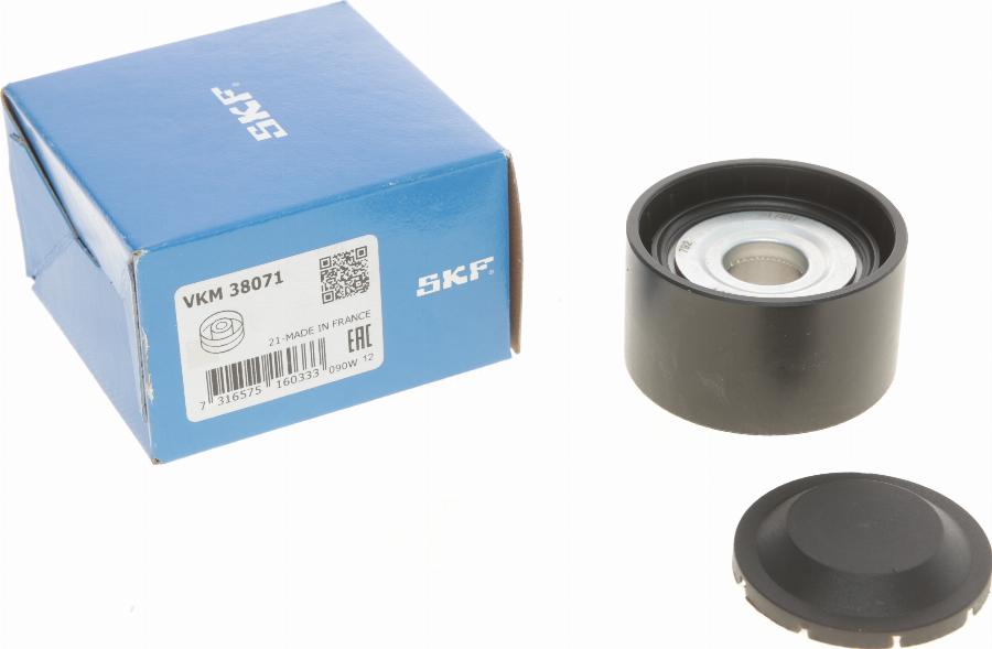 SKF VKM 38071 - Parazīt / Vadrullītis, Ķīļrievu siksna ps1.lv