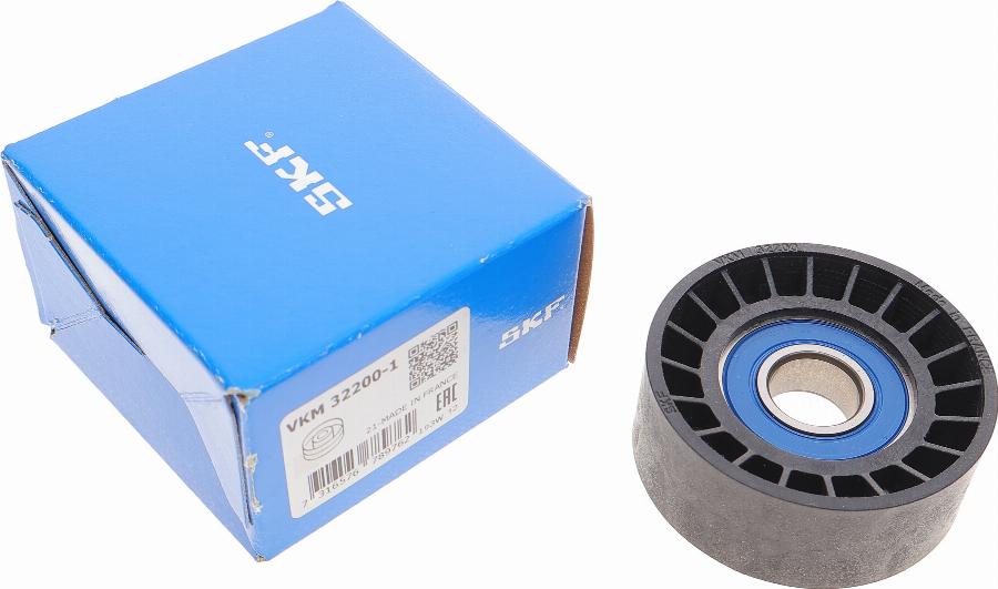 SKF VKM 32200-1 - Parazīt / Vadrullītis, Ķīļrievu siksna ps1.lv