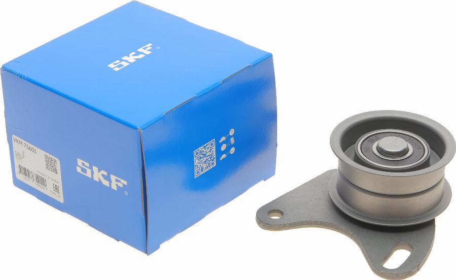 SKF VKM 75601 - Spriegotājrullītis, Gāzu sadales mehānisma piedziņas siksna ps1.lv