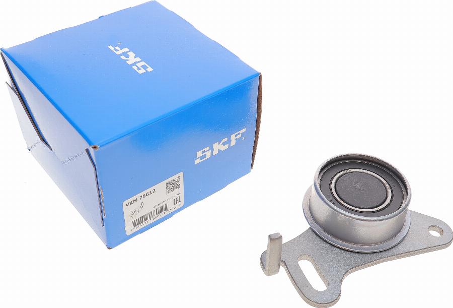 SKF VKM 75612 - Spriegotājrullītis, Gāzu sadales mehānisma piedziņas siksna ps1.lv