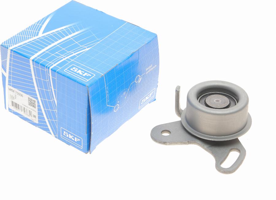 SKF VKM 75006 - Spriegotājrullītis, Gāzu sadales mehānisma piedziņas siksna ps1.lv