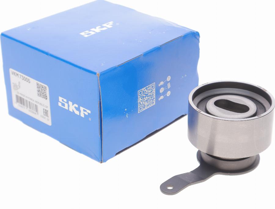 SKF VKM 73005 - Spriegotājrullītis, Gāzu sadales mehānisma piedziņas siksna ps1.lv