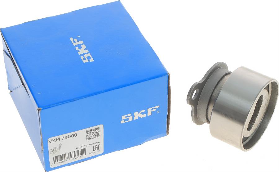 SKF VKM 73000 - Spriegotājrullītis, Gāzu sadales mehānisma piedziņas siksna ps1.lv