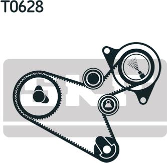 SKF VKMA 99004 - Zobsiksnas komplekts ps1.lv