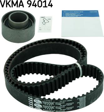 SKF VKMA 94014 - Zobsiksnas komplekts ps1.lv