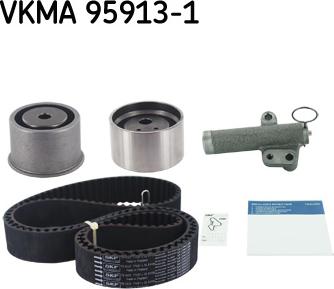 SKF VKMA 95913-1 - Zobsiksnas komplekts ps1.lv