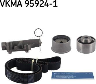 SKF VKMA 95924-1 - Zobsiksnas komplekts ps1.lv