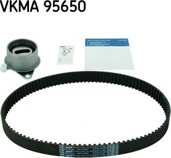 SKF VKMA 95650 - Zobsiksnas komplekts ps1.lv