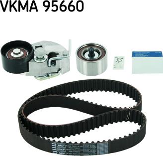 SKF VKMA 95660 - Zobsiksnas komplekts ps1.lv