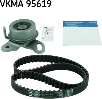 SKF VKMA 95619 - Zobsiksnas komplekts ps1.lv