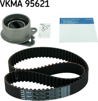 SKF VKMA 95621 - Zobsiksnas komplekts ps1.lv