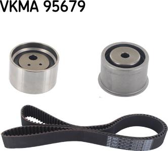 SKF VKMA 95679 - Zobsiksnas komplekts ps1.lv