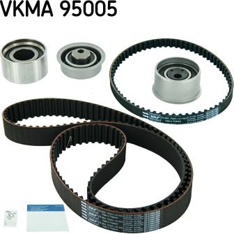 SKF VKMA 95005 - Zobsiksnas komplekts ps1.lv