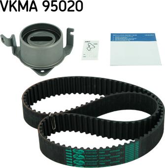 SKF VKMA 95020 - Zobsiksnas komplekts ps1.lv