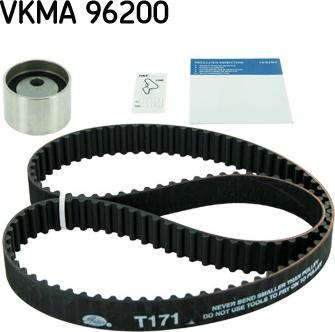 SKF VKMA 96200 - Zobsiksnas komplekts ps1.lv