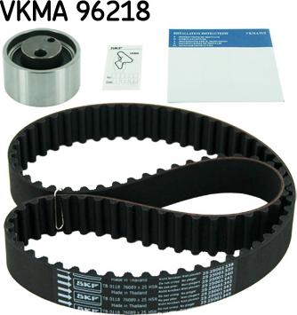 SKF VKMA 96218 - Zobsiksnas komplekts ps1.lv