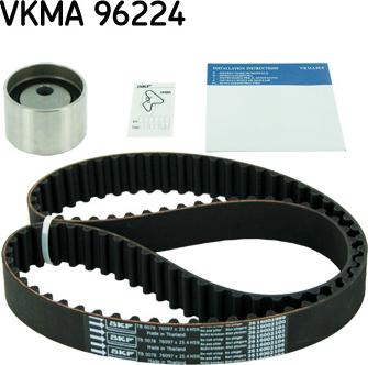 SKF VKMA 96224 - Zobsiksnas komplekts ps1.lv