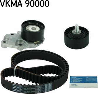 SKF VKMA 90000 - Zobsiksnas komplekts ps1.lv