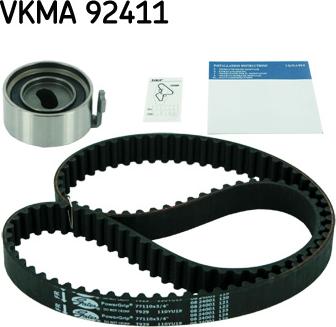 SKF VKMA 92411 - Zobsiksnas komplekts ps1.lv