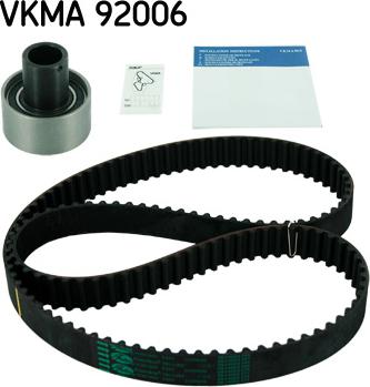 SKF VKMA 92006 - Zobsiksnas komplekts ps1.lv