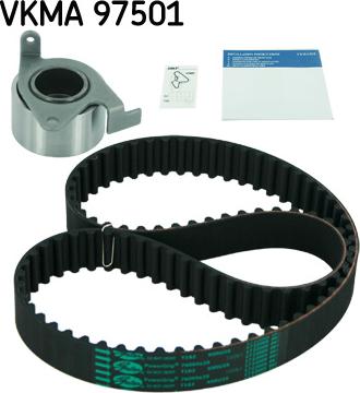 SKF VKMA 97501 - Zobsiksnas komplekts ps1.lv