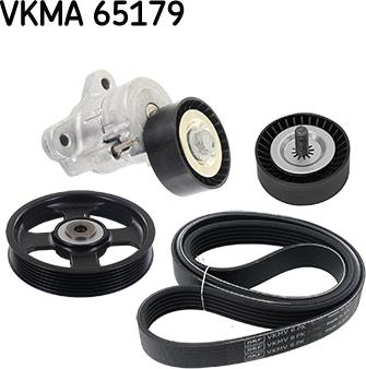 SKF VKMA 65179 - Ķīļrievu siksnu komplekts ps1.lv