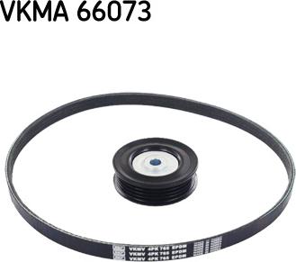 SKF VKMA 66073 - Ķīļrievu siksnu komplekts ps1.lv