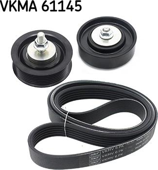 SKF VKMA 61145 - Ķīļrievu siksnu komplekts ps1.lv