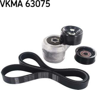 SKF VKMA 63075 - Ķīļrievu siksnu komplekts ps1.lv