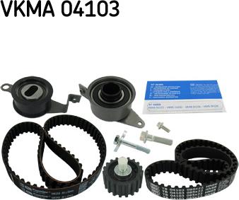 SKF VKMA 04103 - Zobsiksnas komplekts ps1.lv